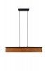 Lampa wisząca LED prostokątna drewniana klasyczna nowoczesna KALEA 355510130 Trio 